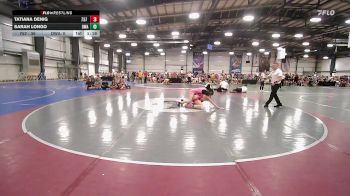 145 lbs Rr Rnd 2 - Tatiana Denig, 757 Sirens vs Sarah Longo, Diesel Wrestling Academy Orange