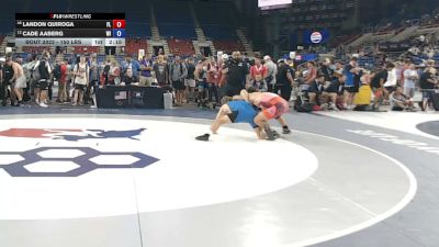 150 lbs Cons. Rd Of 64 - Landon Quiroga, Florida vs Cade Aaberg, Wisconsin