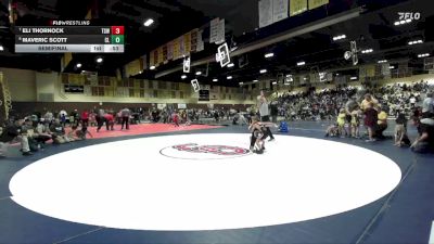 59 lbs Semifinal - Maveric Scott, Carlsbad Legacy vs Eli Thornock, Team SoCal WC