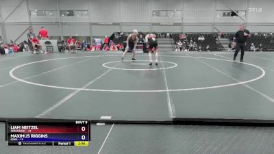 126 lbs Round 3 (8 Team) - Liam Neitzel, Wisconsin vs Maximus Riggins, Iowa