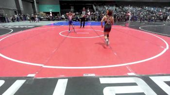 73 lbs Quarterfinal - Marjorie Larson, DeKalb vs Aria Campos, Atwater Wrestling