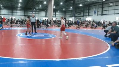 90 lbs Round 2 (4 Team) - Ceasar Smith, NOVA WRESTLING CLUB vs Winston Holland, FCA LYNCHBURG