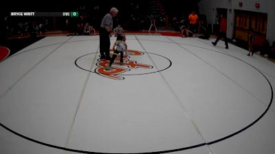 60 lbs Quarterfinal - Myers Miller, Ligonier Valley vs Bryce Writt, Young Guns WC
