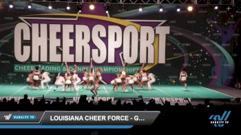 Louisiana Cheer Force - Gold [2022 L6 International Open Coed - Small] 2022 CHEERSPORT National Cheerleading Championship
