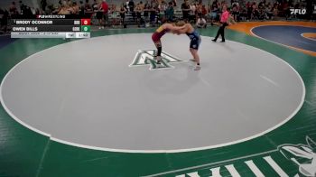 210-235 lbs Semifinal - Brody OConnor, Central (Clifton) vs Owen Bills, Woodstock