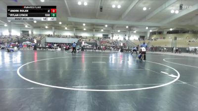 103 lbs Cons. Round 3 - Andre Rolan, Aloca Tornadoes vs Rylan Lynch, Rabbit Wrestling Club