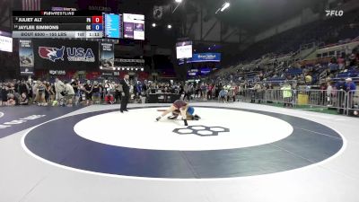 155 lbs Champ. Rd Of 16 - Juliet Alt, PA vs Jaylee Simmons, OK