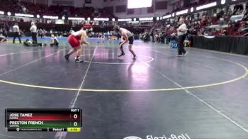 195 lbs Cons. Round 3 - Jose Tamez, Nampa vs Preston French, Capital