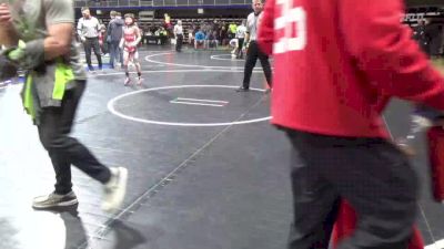 70 lbs Round Of 64 - Sawyer Bell, West Perry vs Deklan Stocker, Peters Township