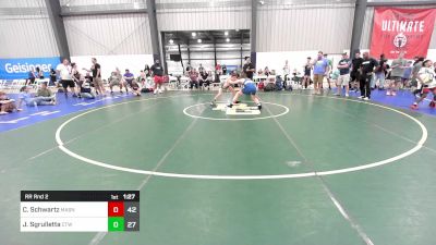 110 lbs Rr Rnd 2 - Cole Schwartz, Mat Assassins K8 B vs Jaxon Sgrulletta, CT Whale K-8