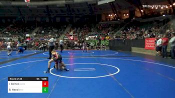 75 lbs Prelims - Isaiah Cortez, Gilroy Hawks vs Bryson Hand, Standfast