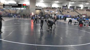 AA 285 lbs Semifinal - Haiden Cox, Science Hill High School vs Dewantae Mcmillion, Bradley Central High School