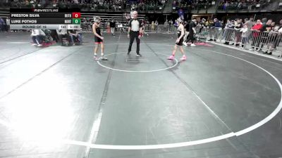 85 lbs Round Of 16 - Preston Silva, Ruthless WC vs Luke Pothos, Northern Valley