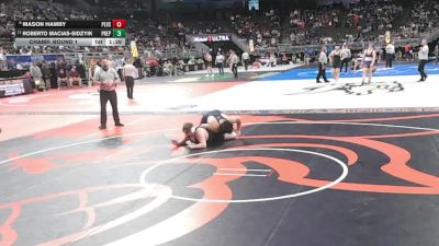 Champ. Round 1 - Roberto Macias-Sidzyik, Creighton Prep vs Mason Hamby, Papillion-LaVista South