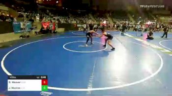 125 lbs Consi Of 16 #2 - Brock Weaver, Unattached vs Jonathan Montes, Black Fox Academy