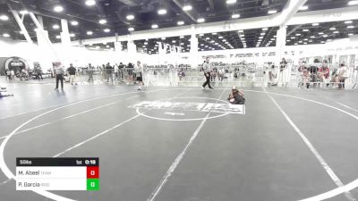 50 lbs 5th Place - Mika Abeel, Team Aggression vs Priscilla Garcia, Reign WC