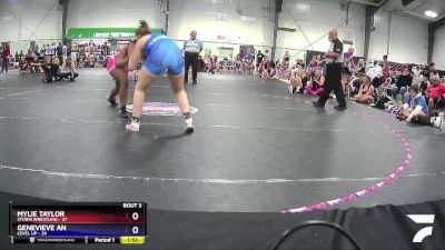 175 lbs Round 3 (3 Team) - Genevieve An, Level Up vs Mylie Taylor, Storm Wrestling