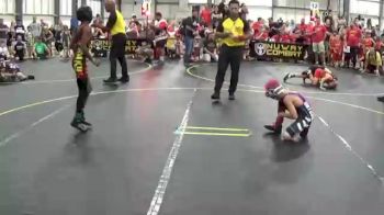 60 lbs Round 1 (6 Team) - Cameron Rodgers, The Funky Singlets Yellow vs Marshall Guy, Untouchables Black