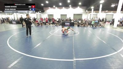 115 lbs Kaden Rivers, New York Blue vs Ryan Osolin, South Carolina
