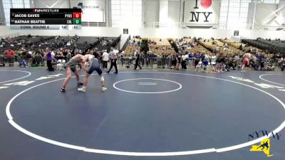 152 lbs Cons. Round 4 - Nathan Beattie, Club Not Listed vs Jacob Eaves, Penn Yan Wrestling Club
