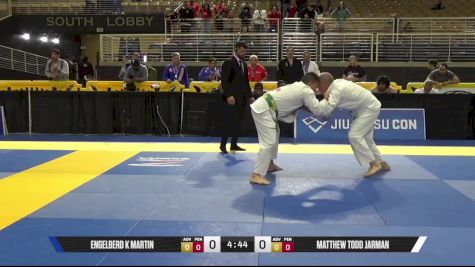 Matthew Todd Jarman vs Engelberd K Martin 2025 Pan Jiu Jitsu IBJJF Championship
