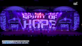 Spirit Revolution All Stars - Red Hots [2026 L3 Junior - Flex - D2 - Small Day 2] 2026 Spirit of Hope Grand Nationals