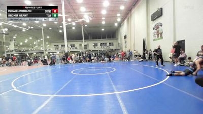 122 lbs Rr Rnd 2 - Elijah Heimbach, Carpe Diem - HSC vs Becket Geary, Team Diamond Fish - HSC