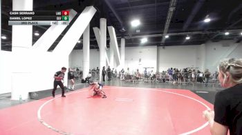 81 lbs 3rd Place - Cash Serrano, Lake Stevens WC vs Daniel Lopez, Silvaback TC
