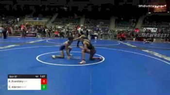 125 lbs Quarterfinal - Anthony Evanitsky, Mat Assassins vs D'mitri Alarcon, Bear Cave