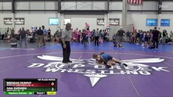 60 lbs Placement (4 Team) - Brendan Murphy, RIVER CITY WRESTLING CLUB vs Ivan Swensen, GREAT NECK WC