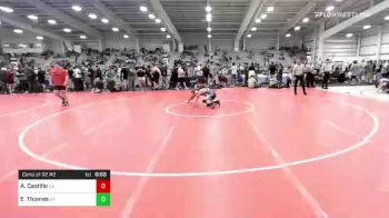 120 lbs Consi Of 32 #2 - Alister Castillo, CA vs Ethan Thomas, UT