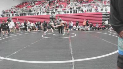 126 lbs Quarterfinal - Liam Santasiero, Spartan Wrestling Fort Smith vs Cale Browning, Tough N Technical Wrestling Club