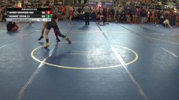 100 lbs Champ. Round 2 - Robert Tippie C1, DiSabato Wrestling 3 vs James Georger NE5, Donahue Wrestling Academy