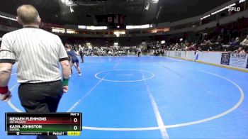 138 lbs 1st Place Match - Nevaeh Flemmons, Lee Williams vs Kaiya Johnston, Casteel