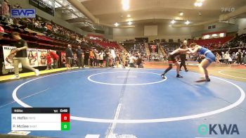 110 lbs Quarterfinal - Hanley Heflin, Pryor Tigers vs Peyton McGee, Skiatook Youth Wrestling