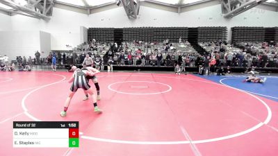 122-H lbs Round Of 32 - Dontae Kelly, Middle Township High School vs Ethan Staples, Immortals Wrestling Club