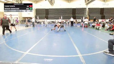 93 lbs Final - Yusuf Konte, Team Strength vs Mason Keesecker, Derry Kings