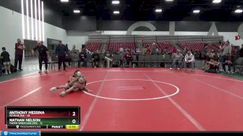 60 lbs Round 1 (8 Team) - Anthony Messina, M2 Blue (NJ) vs Nathan Nelson, Thorn Wrestling (MN)