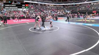 G115-5A Cons. Round 1 - Isabelle Bailey, Greeley West Girls vs Emma Berguetski, Mountain Vista Girls