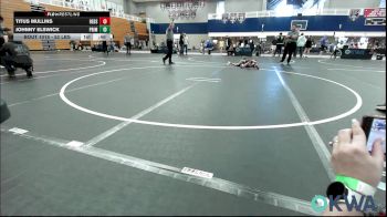 52 lbs 3rd Place - Titus Mullins, Redskins Wrestling Club vs Johnny Elswick, Prime Wrestling