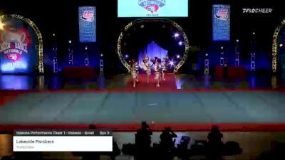 Lakeside Panthers - Youth Cheer [2021 Sideline Performance Cheer 1 - Peewee - Small Day 3] 2021 Pop Warner National Cheer & Dance Championship