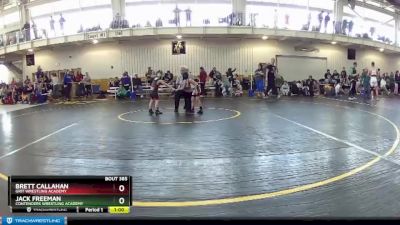 50 lbs Cons. Round 5 - Brett Callahan, Grit Wrestling Academy vs Jack Freeman, Contenders Wrestling Academy