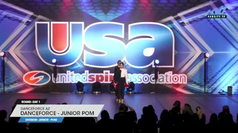 DanceForce AZ - DanceForce - Junior Pom [2023 Junior - Pom Day 1] 2023 USA All Star Super Nationals