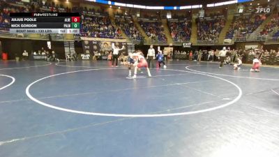 130 lbs Consy 3 - Julius Poole, Albert Gallatin vs Nick Gordon, Palmyra