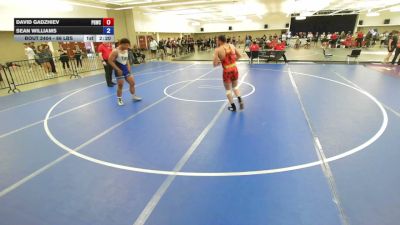 86 lbs Cons. Rd Of 16 - David Gadzhiev, Peterson Grapplers Wrestling Club vs Sean Williams