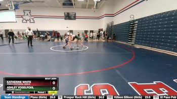138 lbs Round 2 - Ashley Vogelpohl, Prosper (Girls) vs Katherine White, Frisco Centennial (Girls)
