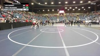 155 lbs Cons. Semi - Emily Velasquez, Kansas City - Schlagle HS vs Lexi Barnett, Hays Hs