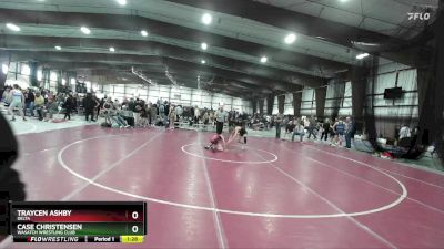 80 lbs Semifinal - Traycen Ashby, Delta vs Case Christensen, Wasatch Wrestling Club