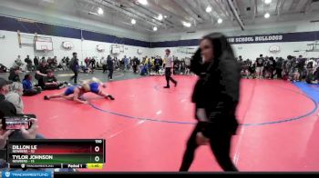 150 lbs Semifinal - Dillon Le, Newberg vs Tylor Johnson, Newberg