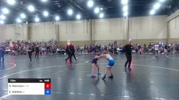 75 lbs Rr Rnd 2 - Raylynn Robinson, Florida Elite Wrestling vs Ellyett Galletta, Grapple Academy